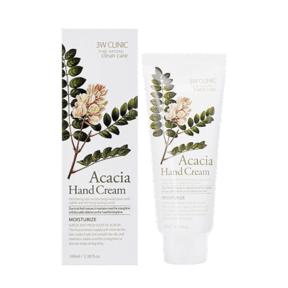 Крем для рук с акацией 3W Clinic Acacia Hand Cream