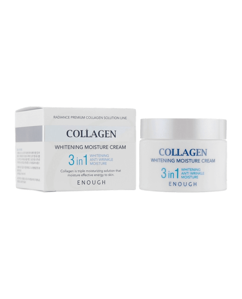 Корейський крем з колагеном Enough Collagen Whitening Moisture Cream 3 in 1