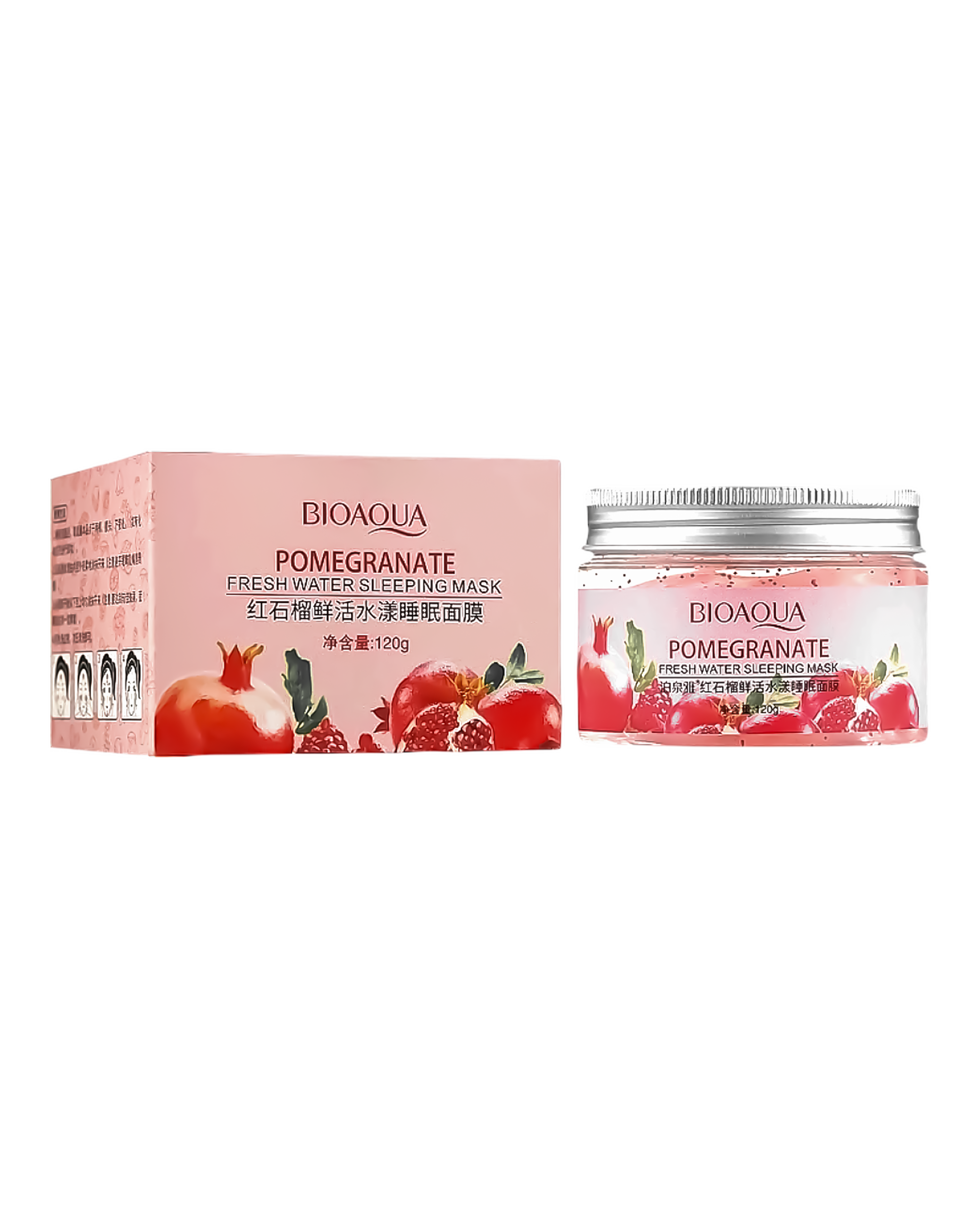 Ночная гелевая маска с гранатом Pomegranate Fresh Moinsturizing Mineral Sleep Mask