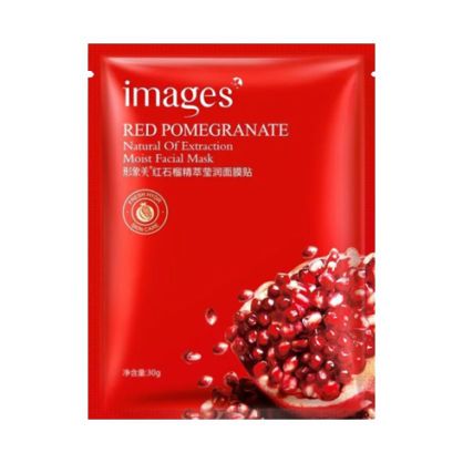 Маска тканинна IMAGES Moist Facial Mask Red Pomegranate