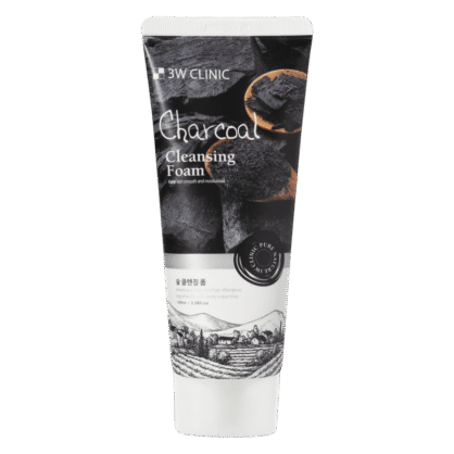 Пінка з вугіллям 3W CLINIC charcoal Cleansing Foam
