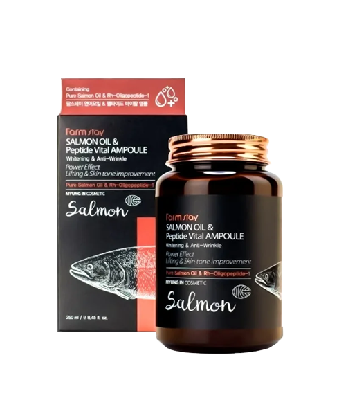Ампульна сироватка Farm stay Salmon Oil & Peptide Vital Ampoule