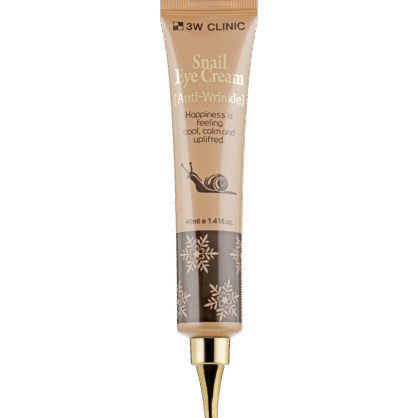 Крем для кожи вокруг глаз с муцином улитки 3W CLINIC Snail Eye Cream Anti Wrinkle