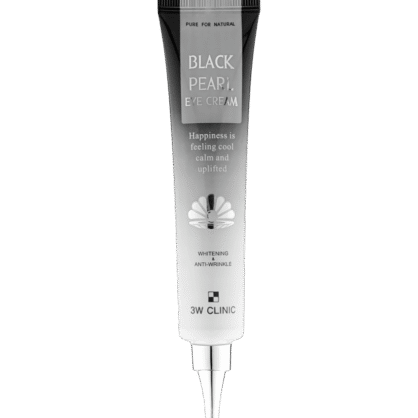 Крем навколо очей із чорними перлами 3W CLINIC Black pearl Eye Cream Whitening