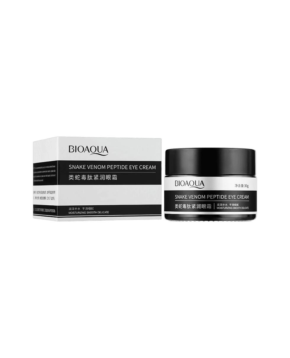 Крем під очі зі зміїною отрутою Bioaqua Snake Venom Peptide