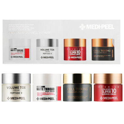 Набір із мініатюрами антивікових кремів Medi Peel Signature Cream Trial Kit