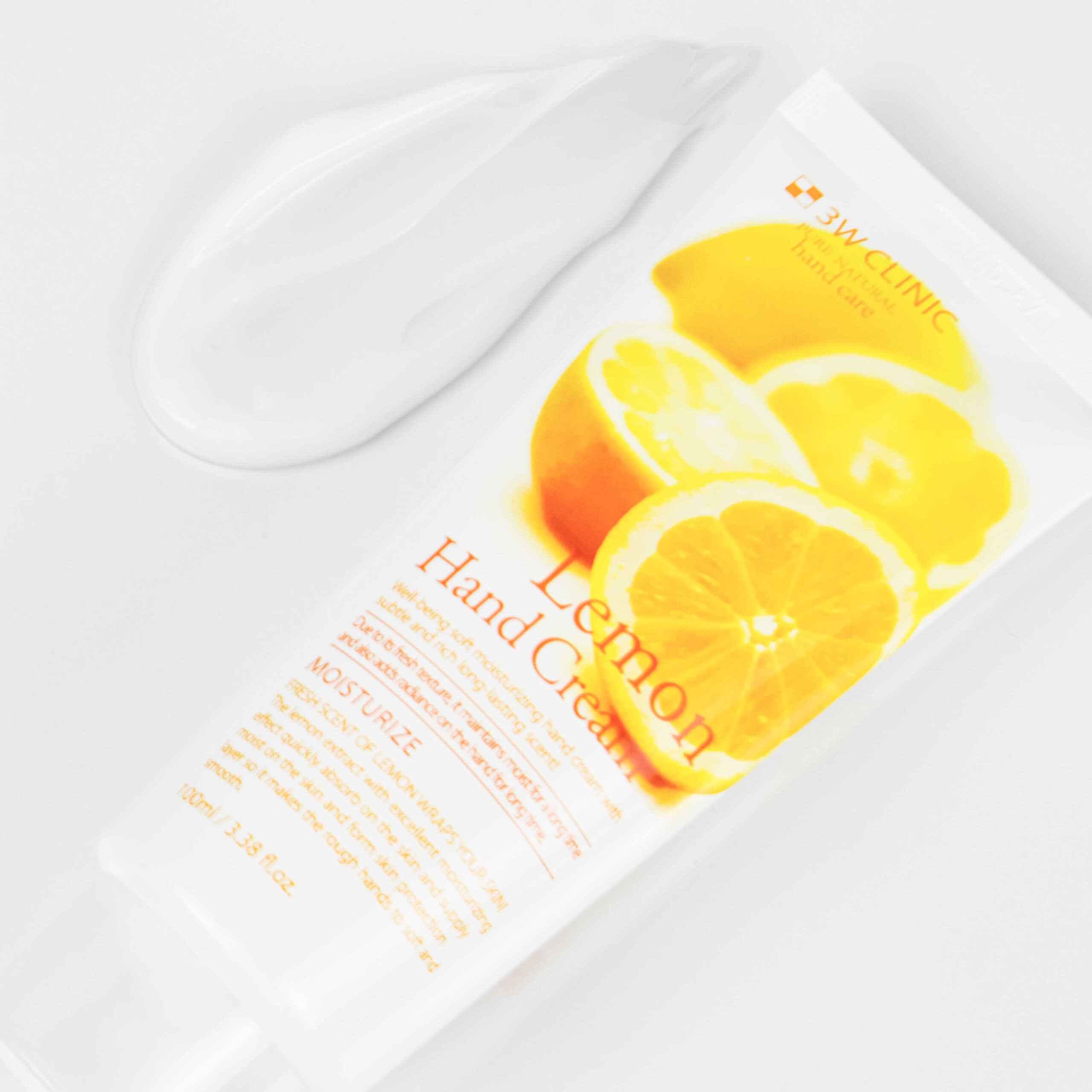 Осветляющий крем для рук с лимоном 3W Clinic Lemon Hand Cream