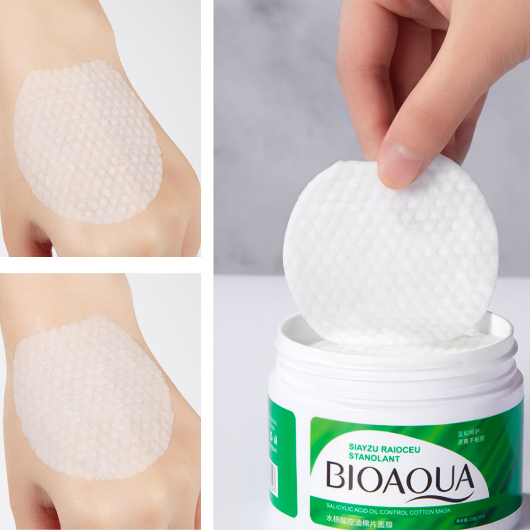 Педи для жирної шкіри з кислотами BIOAQUA Salicylic Acid Oil Control Cotton Mask