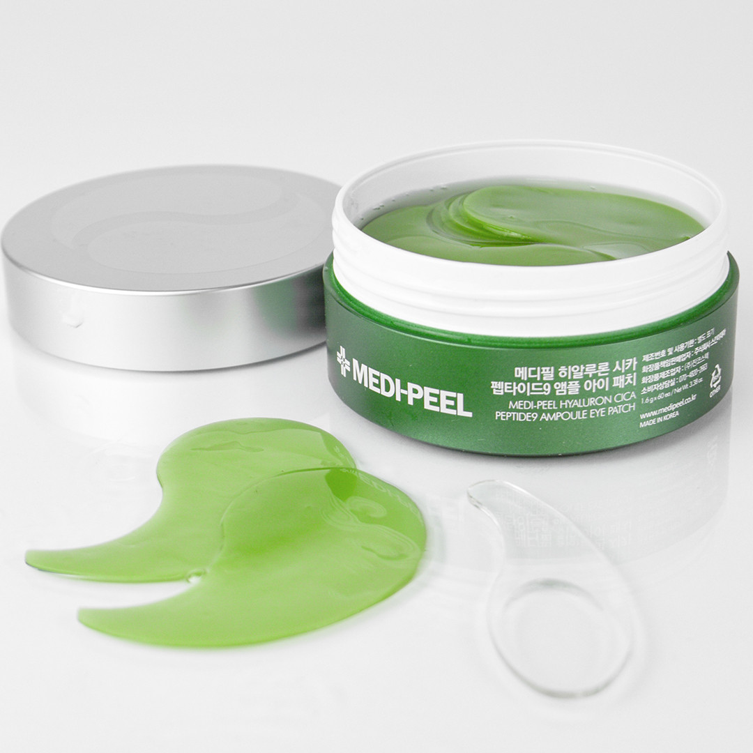 Гидрогелевые патчи с пептидами Medi Peel Hyaluron Cica Peptide 9 Ampoule Eye Patch