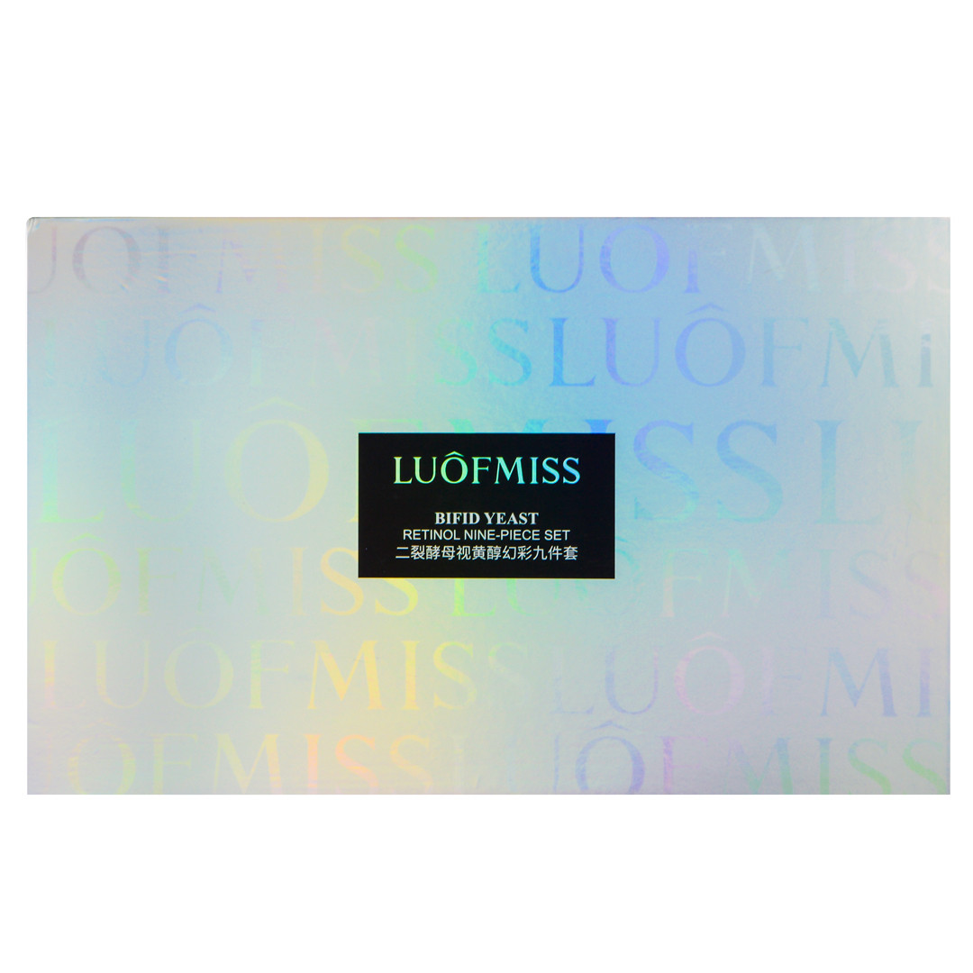 Набор косметики с ретинолом Luofmiss Bifid Yeast Retinol Nine-Piece Set