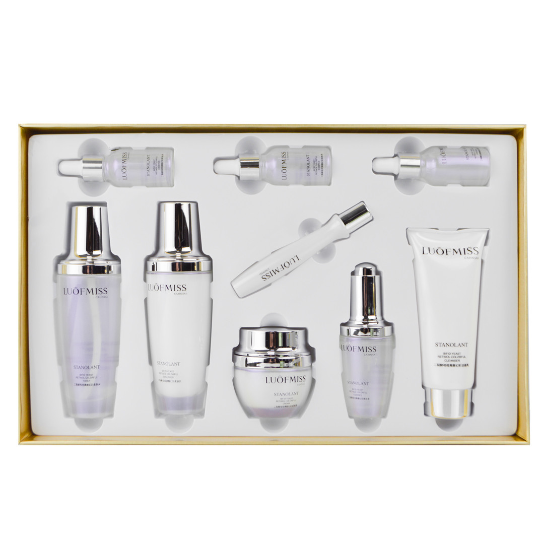 Набор косметики с ретинолом Luofmiss Bifid Yeast Retinol Nine-Piece Set