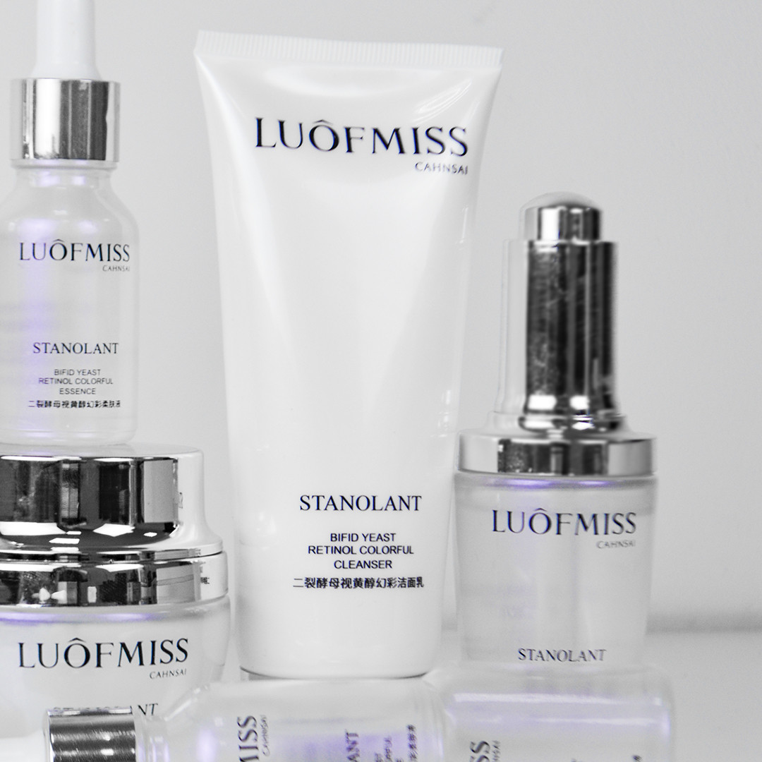 Набор косметики с ретинолом Luofmiss Bifid Yeast Retinol Nine-Piece Set