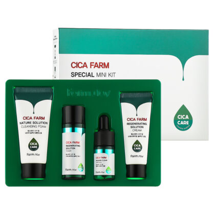 Набор миниатюр с центеллой азиатской Farm Stay Cica Farm Special Mini Kit