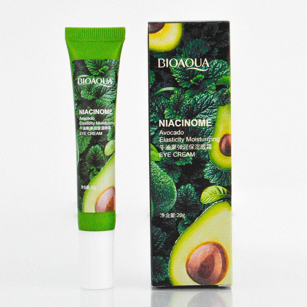 Крем з авокадо та ніацинамідом BIOAQUA Niacinome Avocado Elasticity Moisturizing Eye Cream