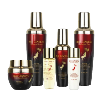Подарунковий набір з женьшенем 3W CLINIC Red Ginseng Nourishing Skin Care Set