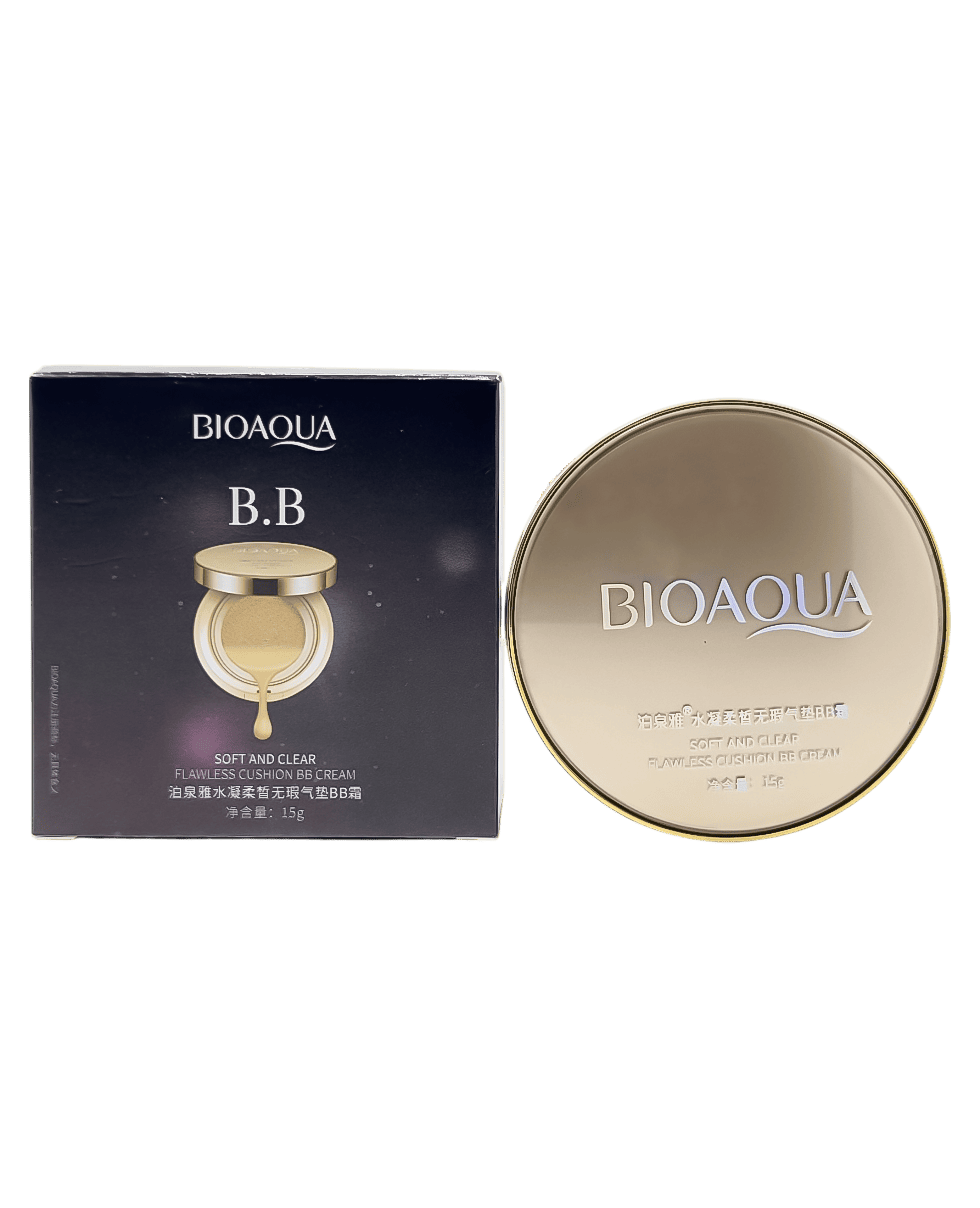 ВВ крем в кушоне с натуральным финишем Bioaqua Hydrating Soft And Flawless Air Cushion BB Cream
