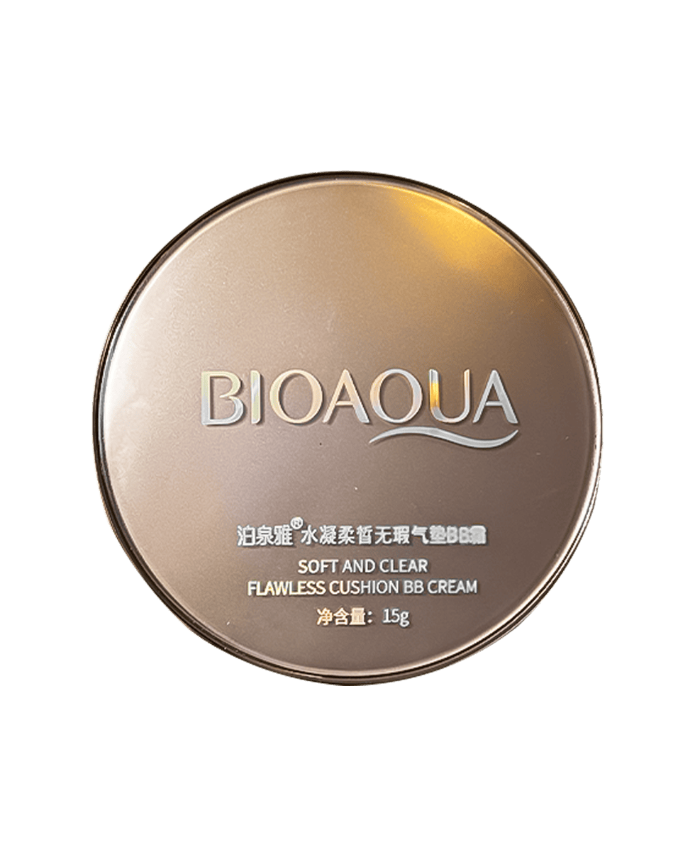 ВВ крем в кушоне с натуральным финишем Bioaqua Hydrating Soft And Flawless Air Cushion BB Cream