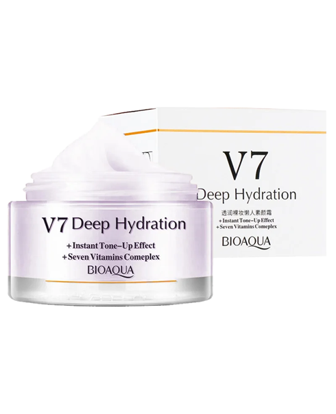 Крем для обличчя з вітамінами BIOAQUA V7 Deep Hydration Beautiful Isolated Lazy Makeup Cream