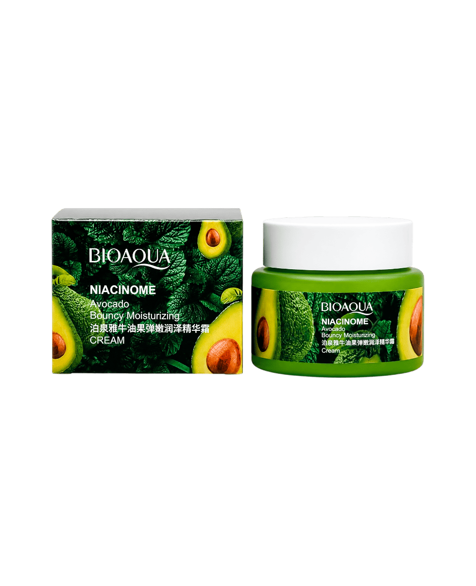 Крем з авокадо та ніацинамідом BIOAQUA Niacinome Avocado Elasticity Moisturizing Cream