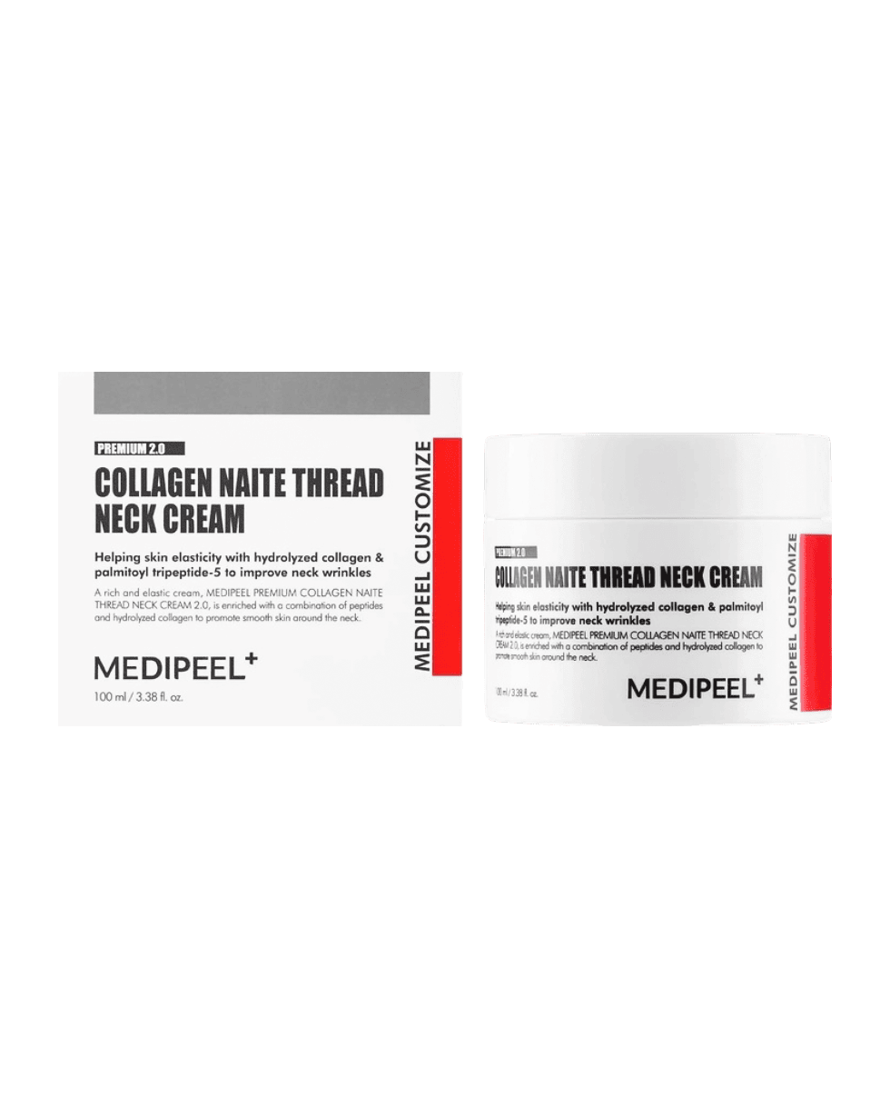 Крем для шиї та декольте з пептидами Medi Peel Naite Thread Neck Cream
