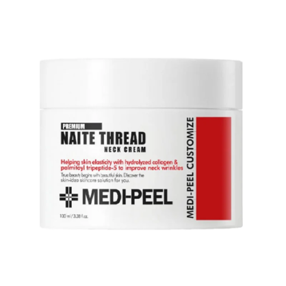 Крем для шиї та декольте з пептидами Medi Peel Naite Thread Neck Cream