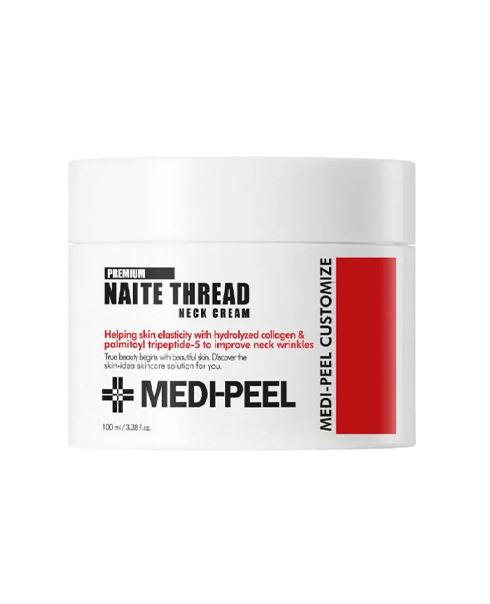 Крем для шиї та декольте з пептидами Medi Peel Naite Thread Neck Cream