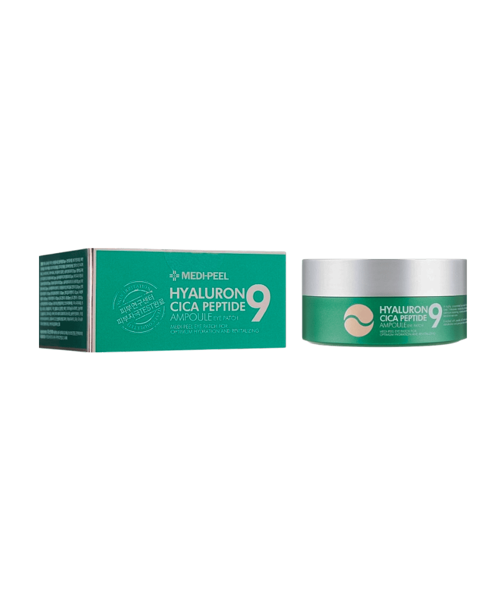 Гідрогелеві патчі з пептидами Medi Peel Hyaluron Cica Peptide 9 Ampoule Eye Patch