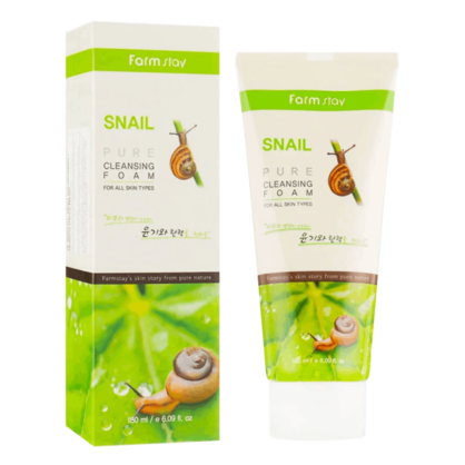 Пенка с муцином улитки Farm Stay Snail Pure Cleansing Foam