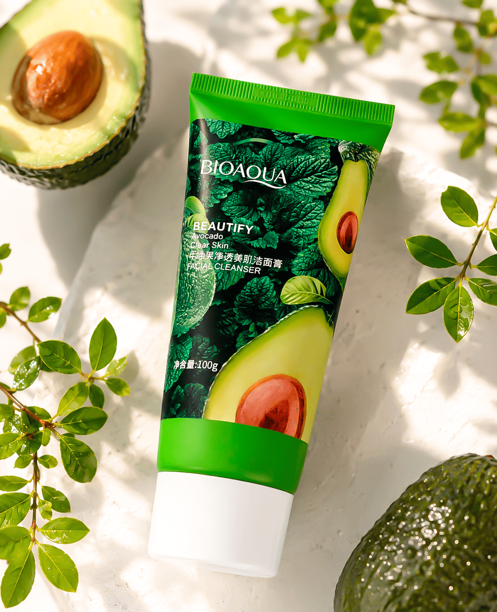Пінка з авокадо Bioaqua Beautify Avocado Clear Skin Facial Cleanser