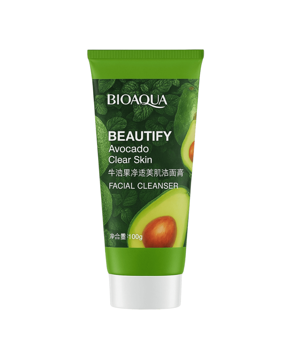 Пенка с авокадо Bioaqua Beautify Avocado Clear Skin Facial Cleanser
