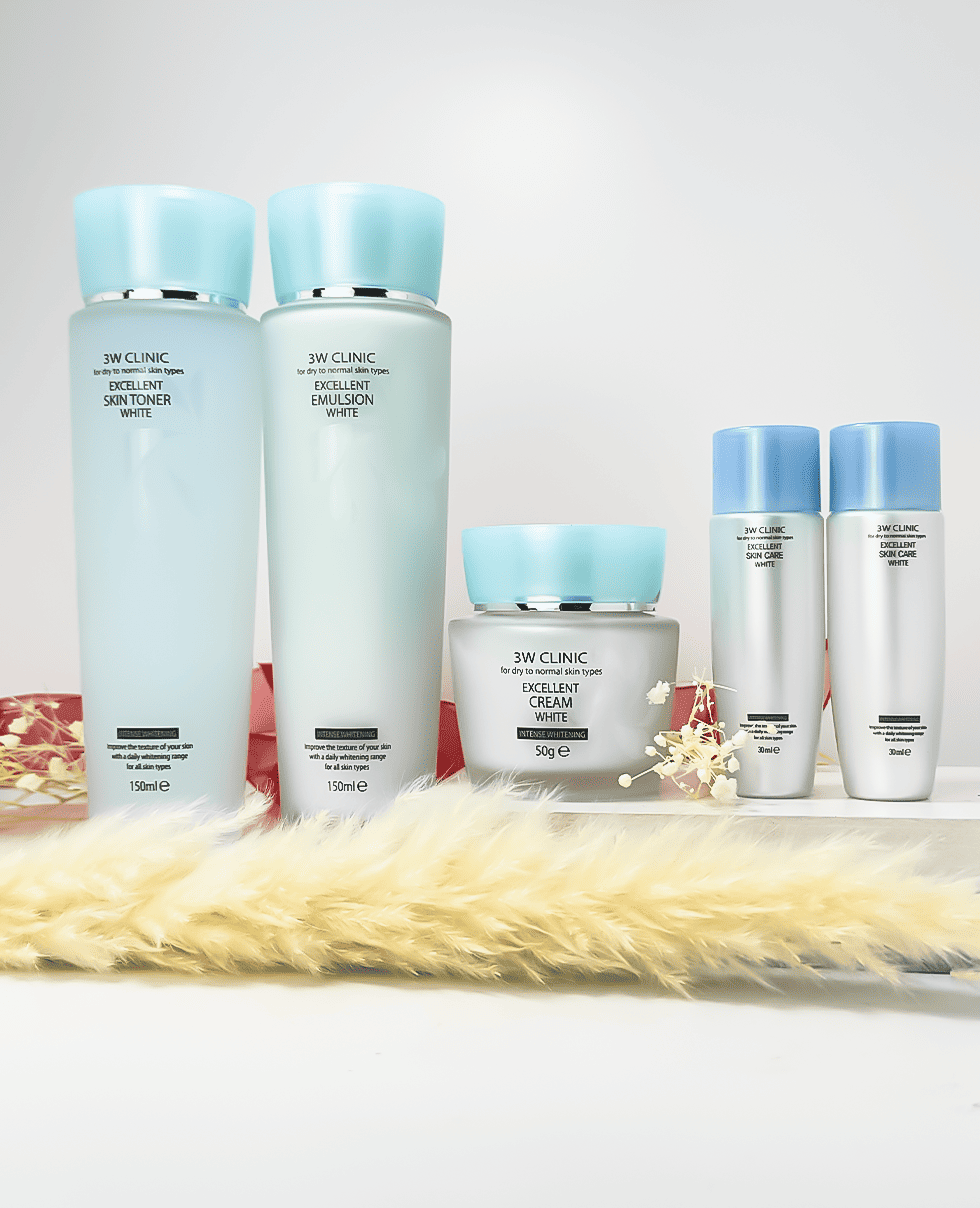 Набор с ниацинамидом 3W CLINIC Excellent White Skin Care 3 Set | AZI
