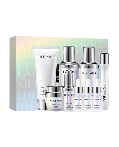 Набор косметики с ретинолом Luofmiss Bifid Yeast Retinol Nine-Piece Set