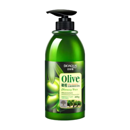 Шампунь для волос с оливой BIOAQUA Olive Shampoo Hair Natural Extraction