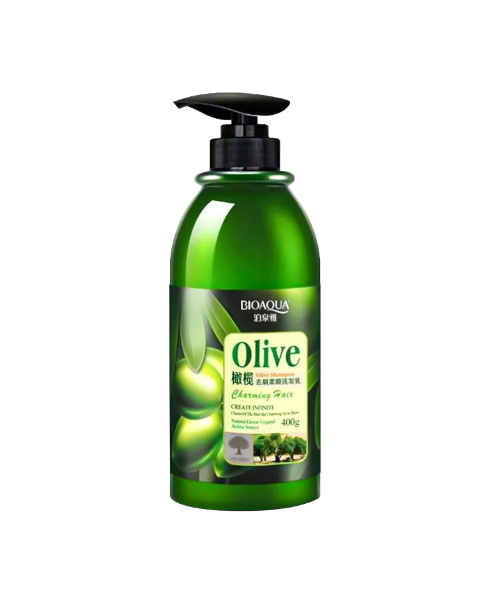 Шампунь для волос с оливой BIOAQUA Olive Shampoo Hair Natural Extraction