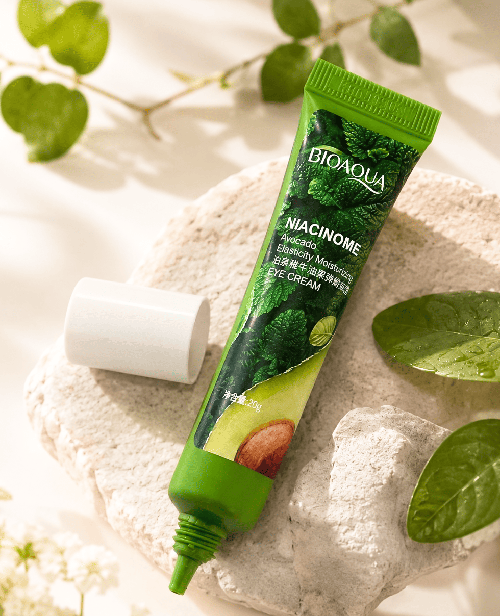 Крем з авокадо та ніацинамідом BIOAQUA Niacinome Avocado Elasticity Moisturizing Eye Cream