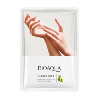 Тканинна маска для рук з авокадо та ніацинамідом BIOAQUA Avokado Niacinamide Moinsturizing Hand Mask