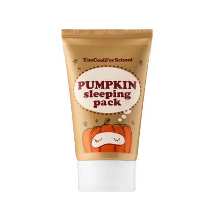Маска ночная с тыквой для лица Too Cool For School Pumpkin Sleeping Pack