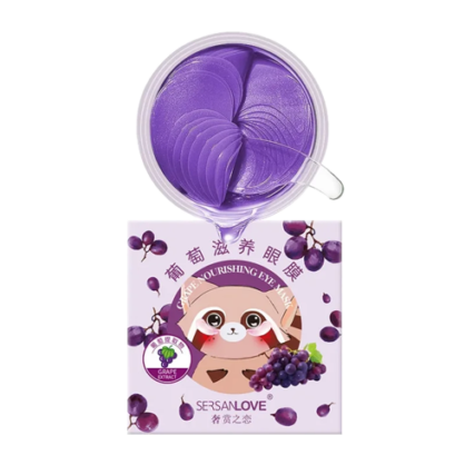 Гідрогелеві патчі SERSAN LOVE Grape Nourishing Eye Mask