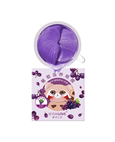 Гідрогелеві патчі SERSAN LOVE Grape Nourishing Eye Mask