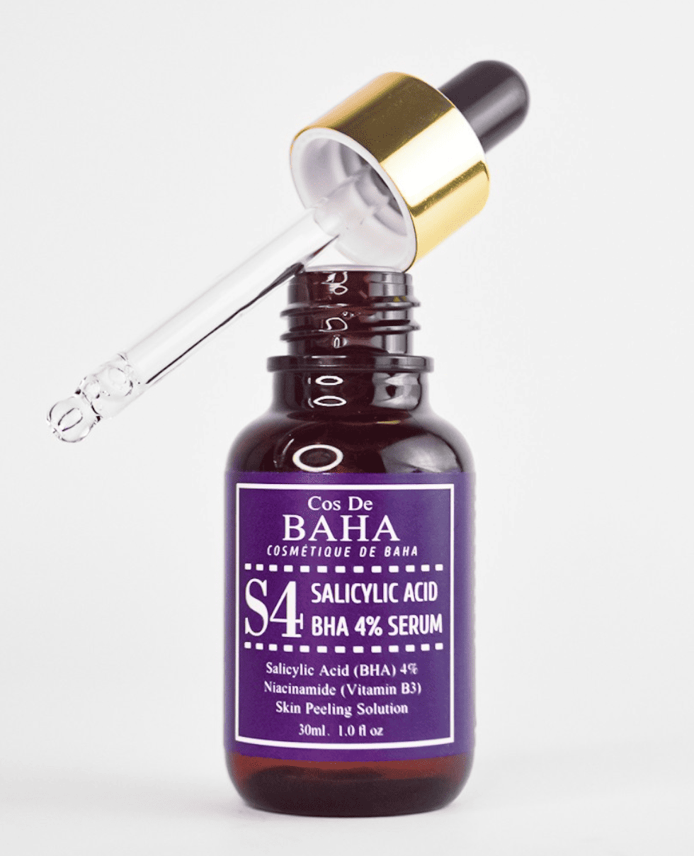 Сыворотка-пилинг с салициловой кислотой 4% для проблемной и жирной кожи Cos De Baha Salicylic Acid 4% Serum