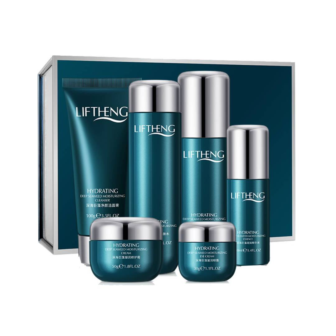 Набір з водоростями LIFTHENG Hydrating Deep Seaweed Moisturizing six-piece suits