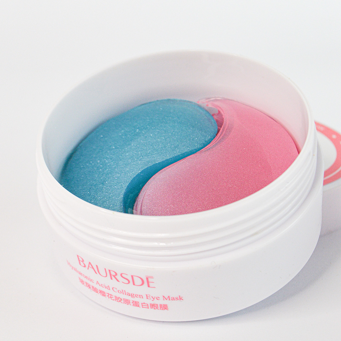 Гидрогелевые патчи с гиалуроновой кислотой Baursde Hyaluronic Acid Collagen Eye Mask
