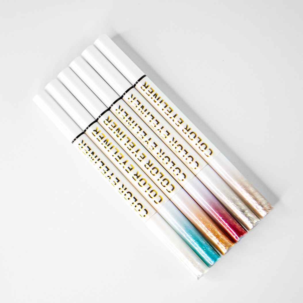 Подводка двухсторонняя YANQINA Double Headed Star Flash Eyeliner Pencil