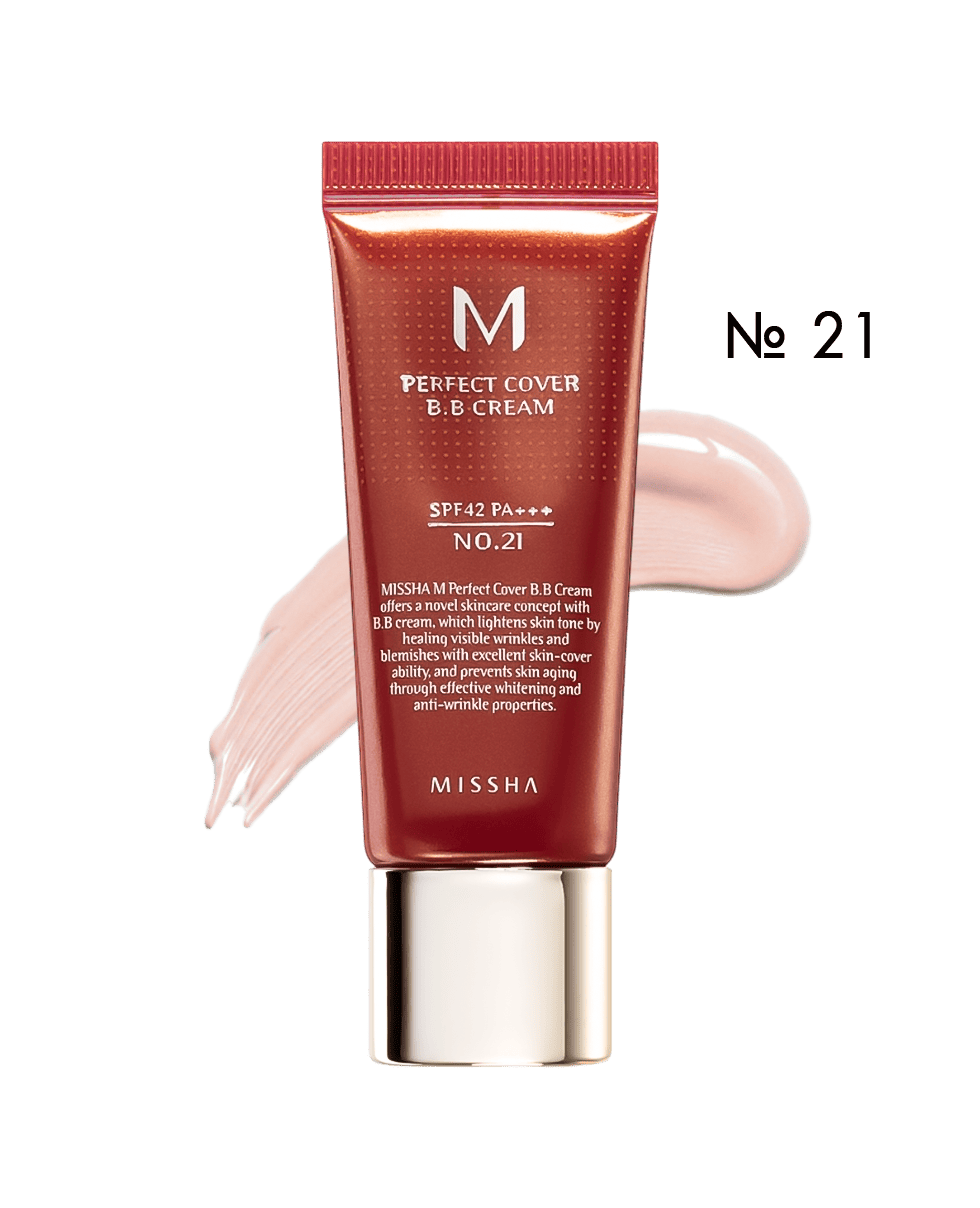 ВВ крем Missha M Perfect Cover BB Cream SPF 42/Pa+++ (20 мл)