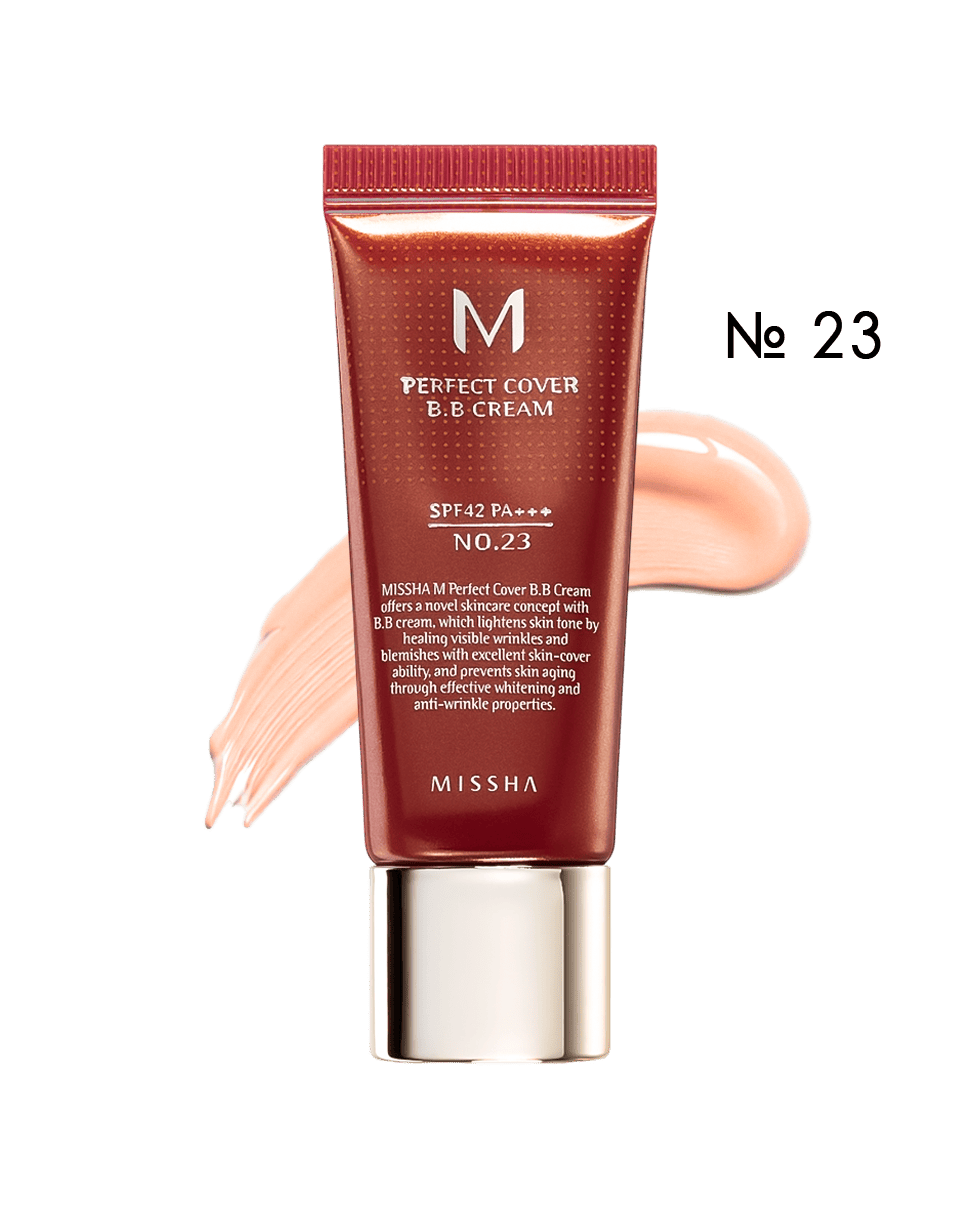 ВВ крем Missha M Perfect Cover BB Cream SPF 42/Pa+++ (20 мл)