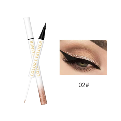 Подводка двухсторонняя YANQINA Double Headed Star Flash Eyeliner Pencil