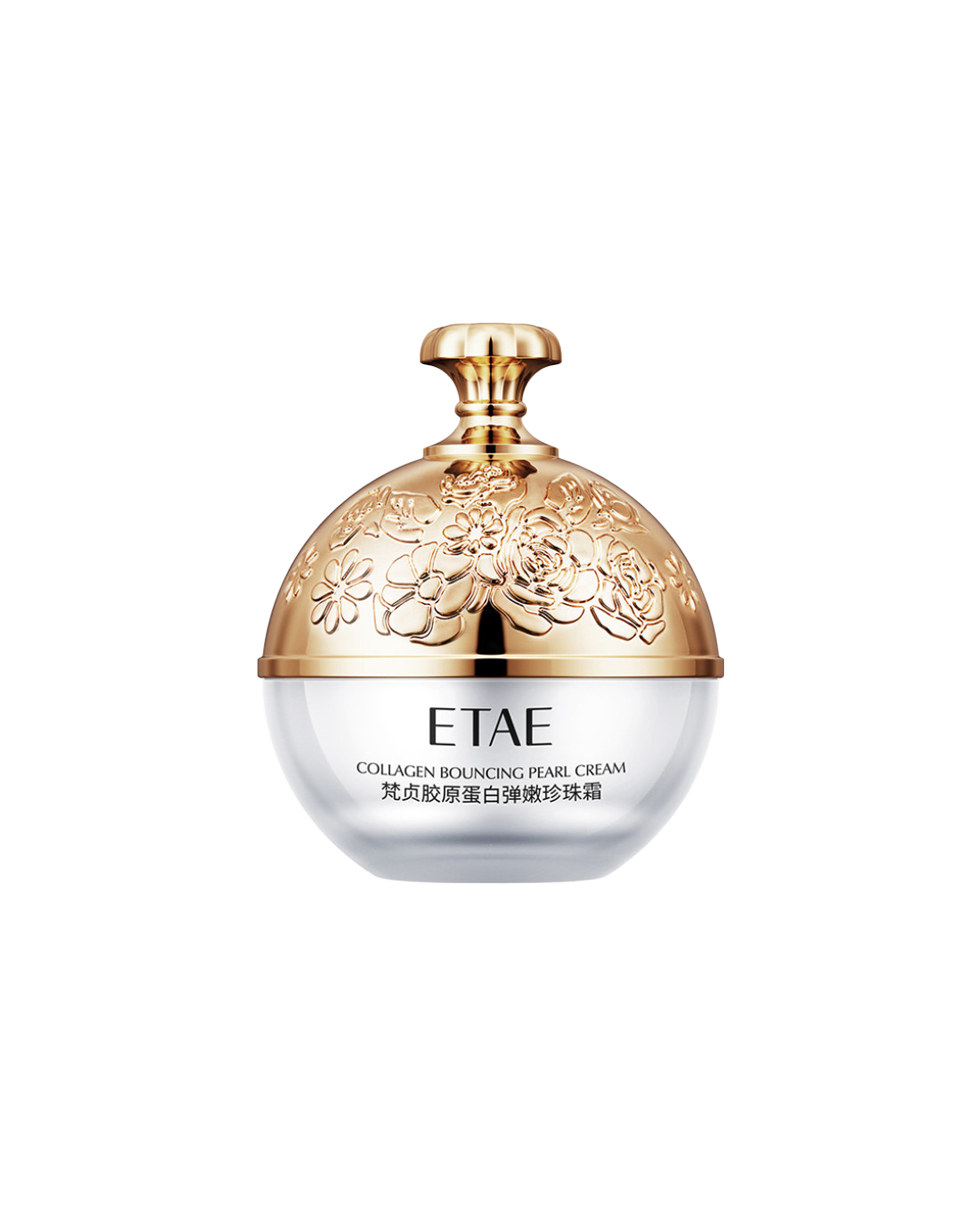 Крем для обличчя з колагеном та перлами ETAE Collagen Bouncing Pearl Cream