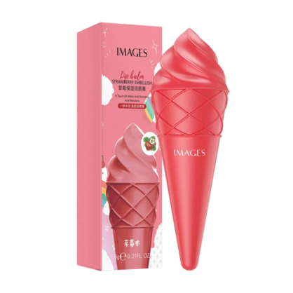 Бальзам для губ з полуницею Images Lip Balm Strawberry Embellish