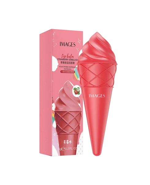 Бальзам для губ з полуницею Images Lip Balm Strawberry Embellish