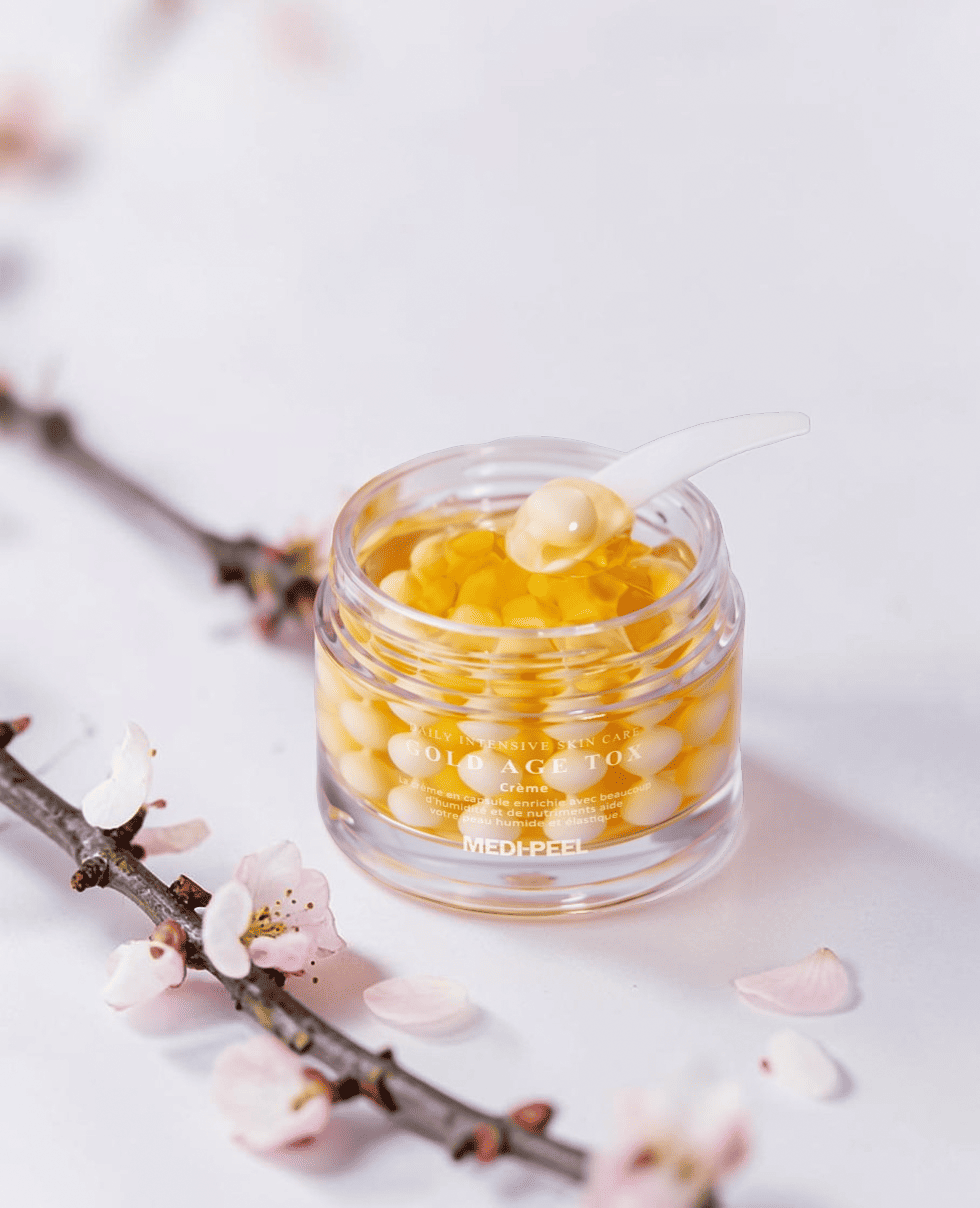 Антивіковий крем з екстрактом золотого шовкопряда Medi Peel Gold Age Tox Cream